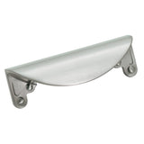 Amerock BP1592G10 BP1592 Inspirations 3" Centers Cabinet Cup Pull Satin Nickel