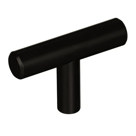 Amerock BP19009BBR BP19009 Bar Pulls 1-15/16" Long T-Cabinet Knob Black Bronze