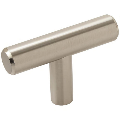 Amerock BP19009CSG9 BP19009 Bar Pulls 1-15/16" Long T-Cabinet Knob Sterling Nickel