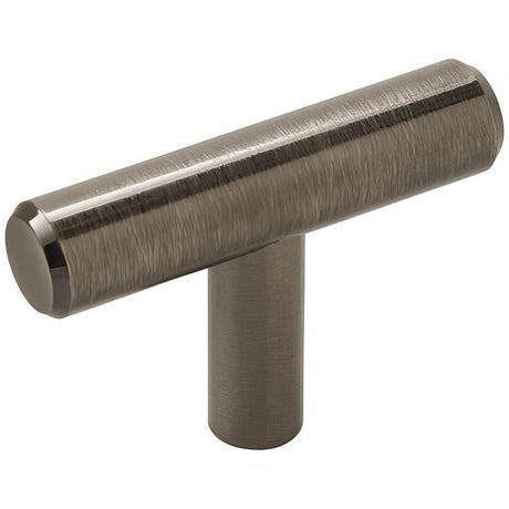 Amerock BP19009GM BP19009 Bar Pulls 1-15/16" Long T-Cabinet Knob Gunmetal