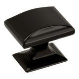 Amerock BP29340BBR BP29340 Candler 1-1/4" Long Square Shaped Cabinet Knob Black Bronze