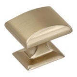 Amerock BP29340BBZ BP29340 Candler 1-1/4" Long Square Shaped Cabinet Knob Golden Champagne