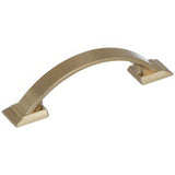 Amerock BP29349BBZ BP29349 Candler 3" Centers Cabinet Pull with Square Base Golden Champagne