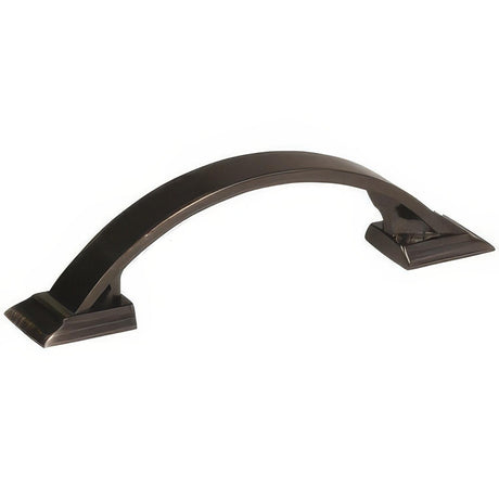 Amerock BP29349GM BP29349 Candler 3" Centers Cabinet Pull with Square Base Gunmetal