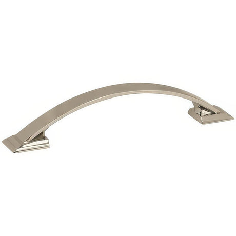 Amerock BP29355PN BP29355 Candler 96mm Centers Gunmetal Cabinet Pull Bright Nickel
