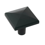 Amerock BP29370FB BP29370 Extensity 1-3/16 inch Square Cabinet Knob Matte Black