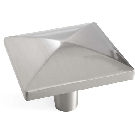 Amerock BP29398G10 BP29398 Extensity 1-1/2" Square Cabinet Knob Satin Nickel
