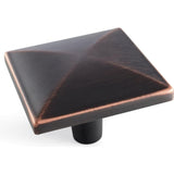 Amerock BP29398ORB BP29398 Extensity 1-1/2" Square Cabinet Knob Oil-Rubbed Bronze