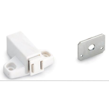 Amerock BP32301W BP32301 Functional Magnetic Touch Latch White