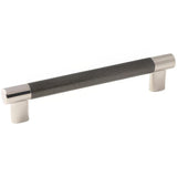 Amerock BP36559PNGM BP36559 Esquire 6-5/16" Centers Cabinet Pull Bright Nickel/Gunmetal