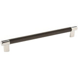 Amerock BP36560PNBBR BP36560 Esquire 10-1/16" Centers Cabinet Pull Bright Nickel by Black Bronze