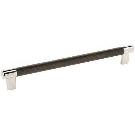 Amerock BP36560PNBBR BP36560 Esquire 10-1/16" Centers Cabinet Pull Bright Nickel by Black Bronze