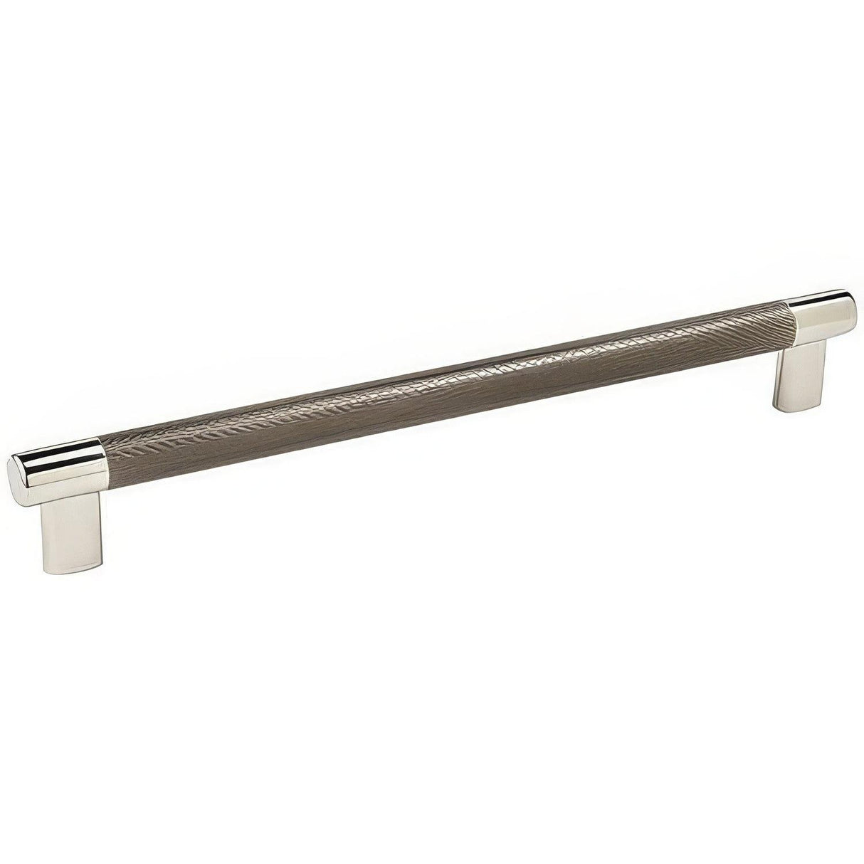 Amerock BP36560PNGM BP36560 Esquire 10-1/16" Centers Cabinet Pull Bright Nickel by Gunmetal