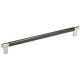 Amerock BP36561PNGM BP36561 Esquire 12-5/8" Centers Cabinet Pull Bright Nickel/Gunmetal