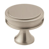 Amerock BP36603G10 BP36603 Oberon 1-3/8" Cabinet Knob Satin Nickel