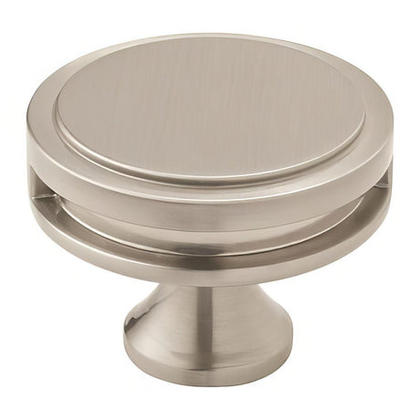 Amerock BP36604G10 BP36604 Oberon 1-3/4" Cabinet Knob Satin Nickel