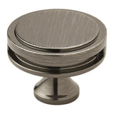 Amerock BP36604GM BP36604 Oberon 1-3/4" Cabinet Knob Gunmetal