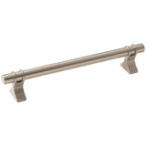 Amerock BP36607G10 BP36607 Davenport 6-5/16" Centers Cabinet Pull Satin Nickel