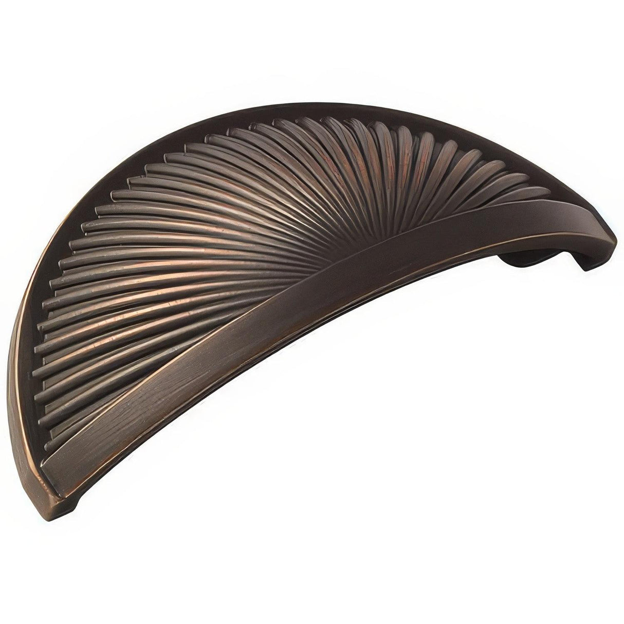 Amerock BP36615ORB BP36615 Sea Grass 3" Centers Cabinet Cup Pull Oil Rubbed Bronze
