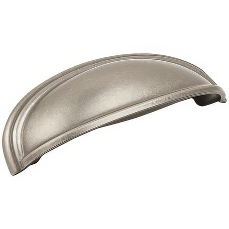 Amerock BP36640WN BP36640 Ashby 3" and 4" Centers Cup Pull Weathered Nickel