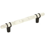 Amerock BP36649MWBBR BP36649 Carrione 5-1/16" Centers Cabinet Pull Marble White/Black Bronze