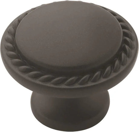 Amerock BP53001FB BP53001 Allison Value 1-3/16 inch cabinet knob Flat Black