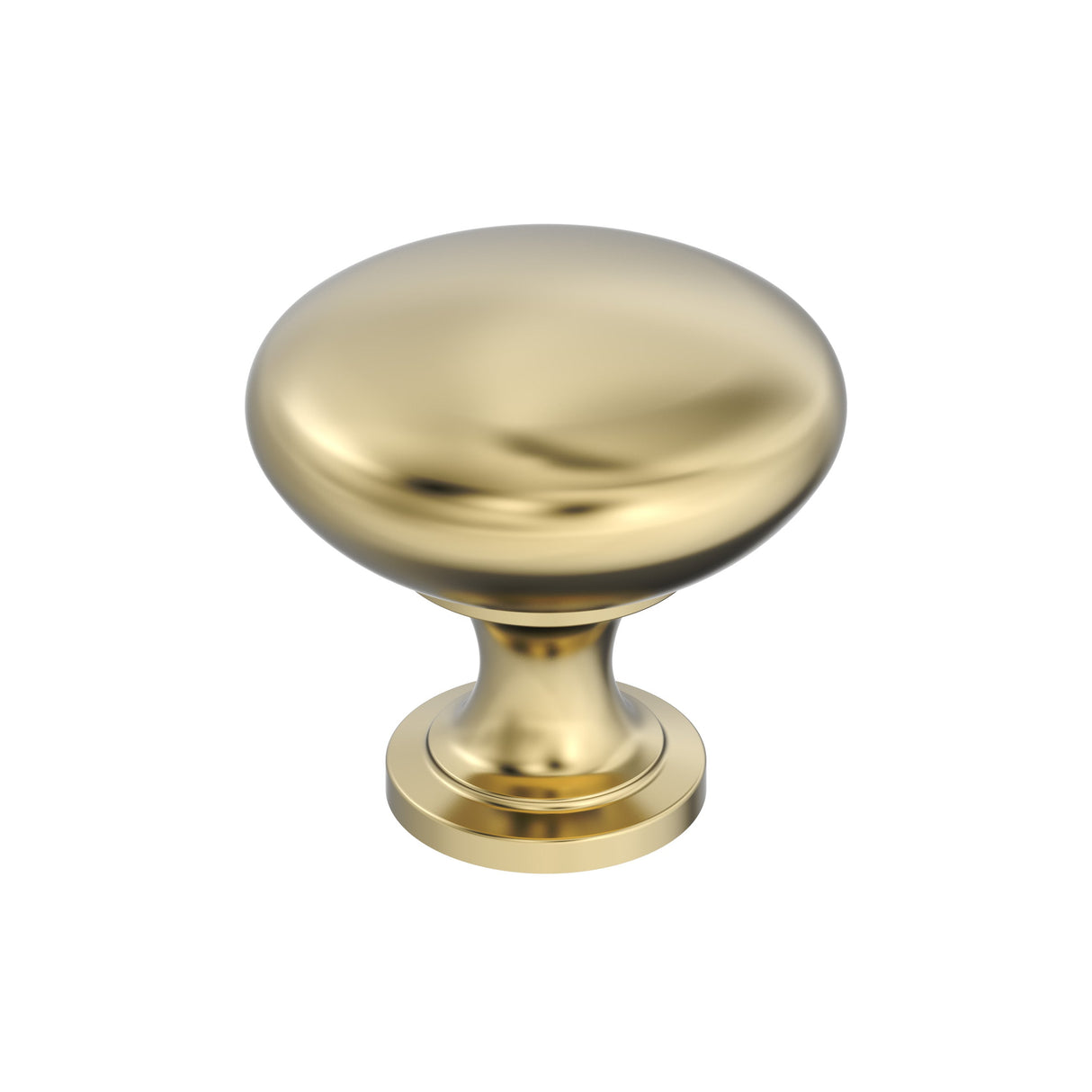 Amerock BP530053 BP53005 Edona 1-1/4 inch cabinet knob Polished Brass