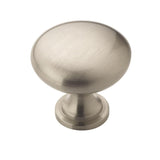 Amerock BP53005G10 Edona 1-1/4 inch cabinet knob Satin Nickel