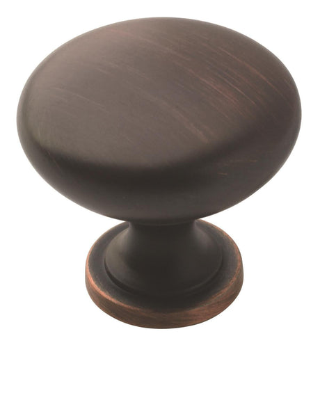 Amerock BP53005ORB BP53005 Edona 1-1/4 inch cabinet knob Oil Rubbed Bronze