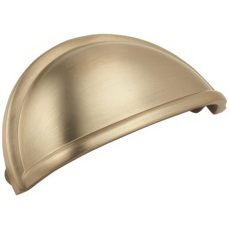 Amerock BP53010BBZ BP53010 3" Centers Cabinet Cup Pull Golden Champagne