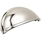 Amerock BP53010PN BP53010 3" Centers Cabinet Cup Pull Bright Nickel