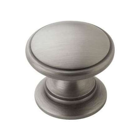 Amerock BP53012AS Ravino cabinet knob in Antique Silver