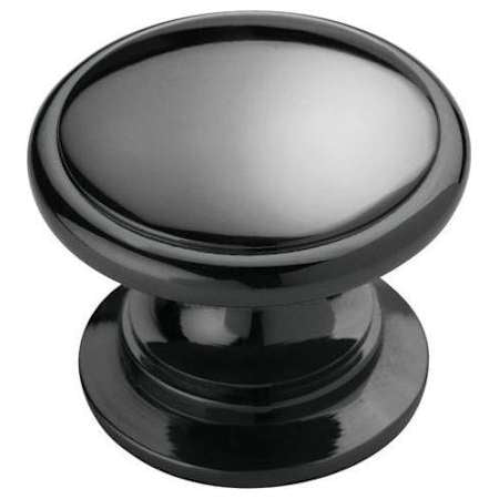 Amerock BP53012BN Ravino cabinet knob in Black Nickel