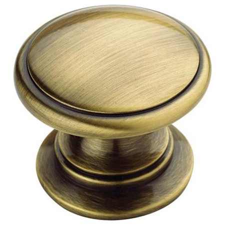Amerock BP53012EB Ravino cabinet knob in Elegant Brass