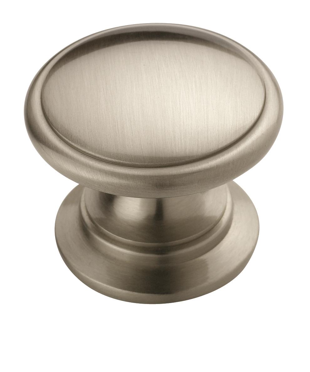 Amerock BP53012G10 BP53012 Ravino 1-1/4 inch cabinet knob Satin Nickel