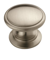 Amerock BP53012G10 BP53012 Ravino 1-1/4 inch cabinet knob Satin Nickel