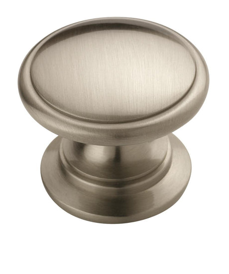 Amerock BP53012G10 BP53012 Ravino 1-1/4 inch cabinet knob Satin Nickel
