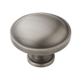 Amerock BP53015AS Everyday Heritage 1-1/4 inch cabinet knob Antique Silver