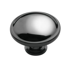 Amerock BP53015BN Everyday Heritage 1-1/4 inch cabinet knob Black Nickel