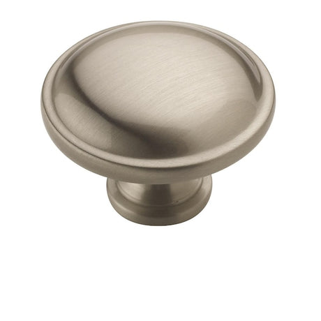 Amerock BP53015G10 BP53015 Everyday Heritage 1-1/4 inch cabinet knob Satin Nickel