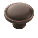 Amerock BP53015ORB BP53015 Everyday Heritage 1-1/4 inch cabinet knob Oil Rubbed Bronze