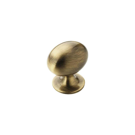Amerock BP53018EB Elegant Brass oval cabinet knob