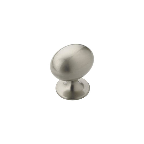 Amerock BP53018G10 Satin Nickel oval cabinet knob