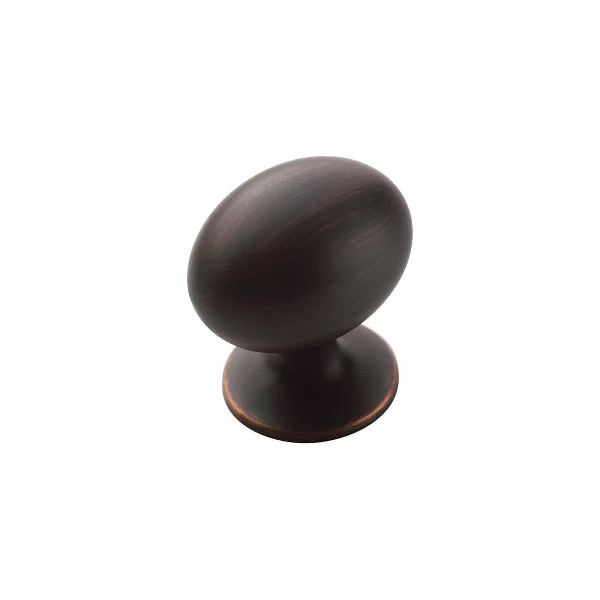 Amerock BP53018ORB Oil Rubbed Bronze oval cabinet knob