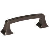 Amerock BP53030GM BP53030 Mulholland 3" Centers Bar Cabinet Pull Gunmetal