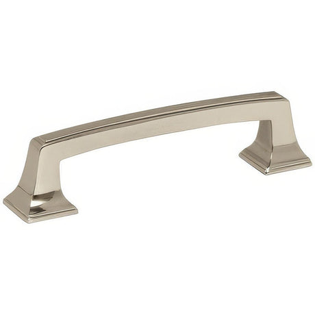 Amerock BP53031PN BP53031 Mulholland 3-3/4" Centers Bar Cabinet Pull Bright Nickel