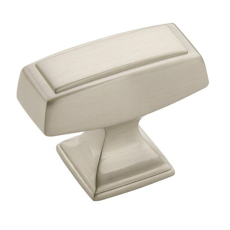 Amerock BP535342G10 BP535342 Mulholland 1-1/2" Long Designer Cabinet Knob Satin Nickel
