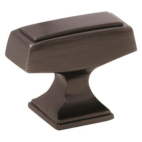 Amerock BP535342GM BP535342 Mulholland 1-1/2" Long Designer Cabinet Knob Gunmetal