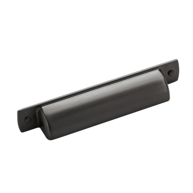 Amerock BP53716GPH BP53716 Rochdale 3-3/4" Centers Cabinet Cup Pull Graphite