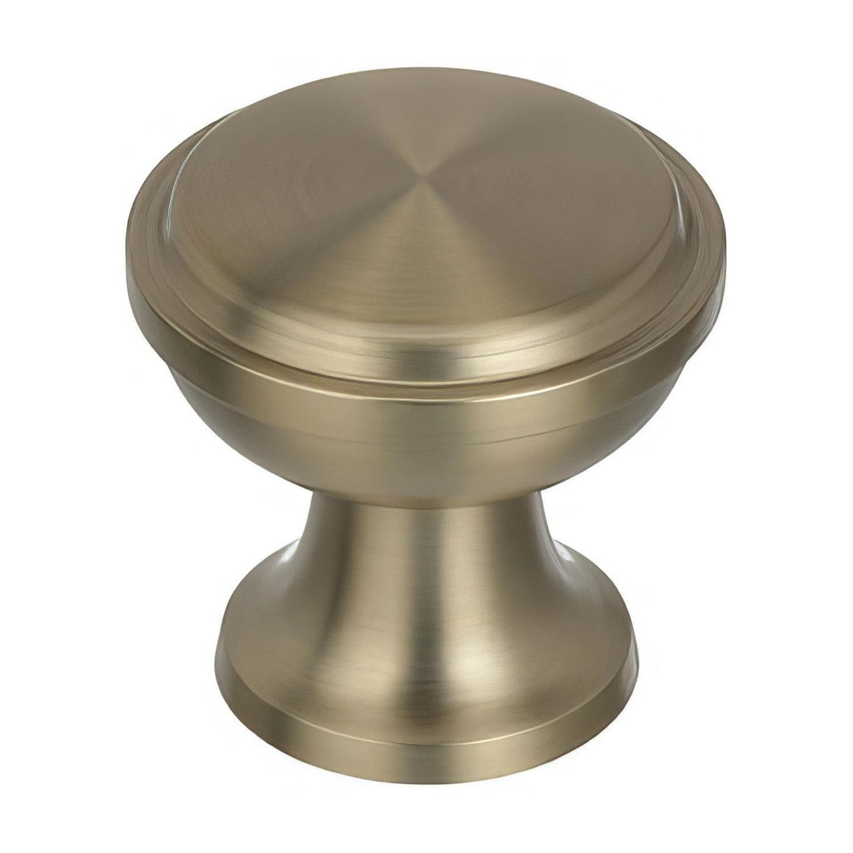 Amerock BP53718BBZ BP53718 Westerly 1-3/16" Diameter Mushroom Cabinet Knob Golden Champagne